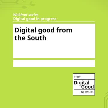Cover Image for Digital good from the South