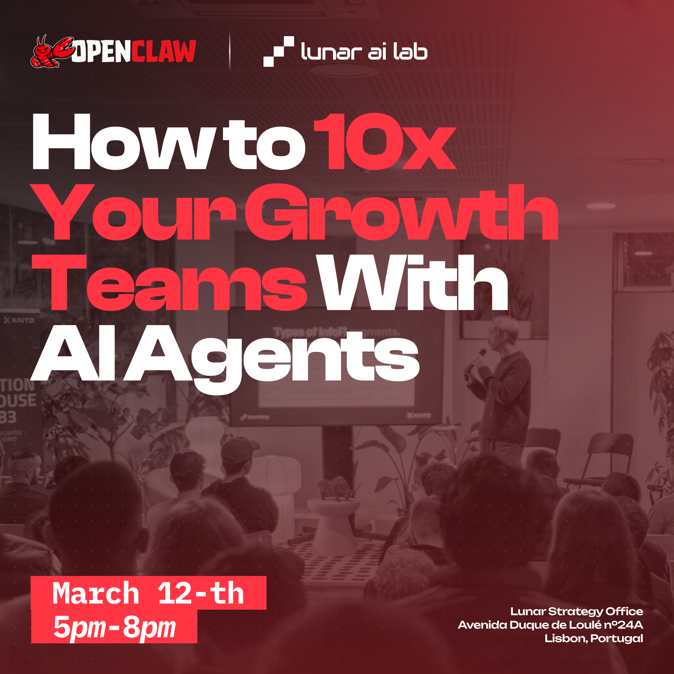 Cover Image for Lisbon OpenClaw and AI agent Afterwork