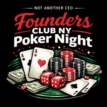 Cover Image for Founders Club NY: Poker Night