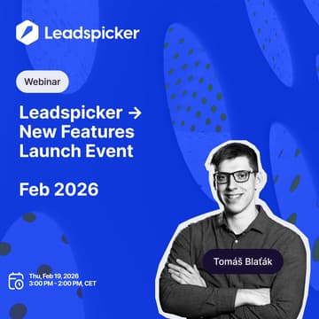 Cover Image for Leadspicker →New Features Launch Event