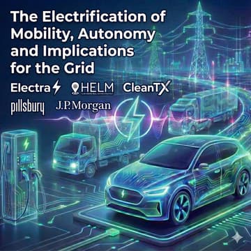 Cover Image for The Electrification of Mobility, Autonomy and Implications for the Grid