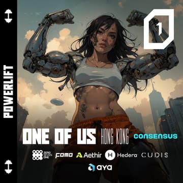 Cover Image for ONE OF US Lift & Coffee // Aya, Cudis, 071Labs, Hedera, Aethir & FOMO Magazine
