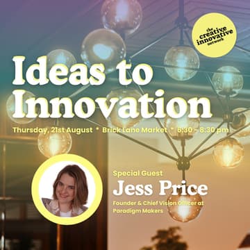 Cover Image for The Creative Innovative Network Presents: Ideas to Innovation