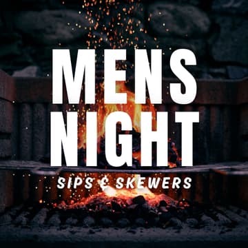 Cover Image for Mens Night: Sips & Skewers