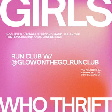 Cover Image for Run Club w/ @glowonthego_runclub