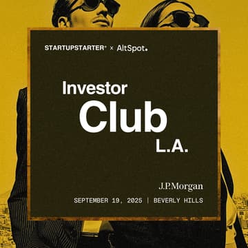 Cover Image for StartupStarter x The AltSpot | Investor Club L.A.