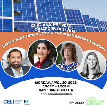 Cover Image for California Leads: Investment, Innovation & the Clean Energy Economy