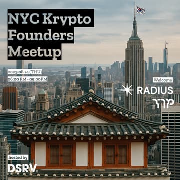Cover Image for NYC Krypto Founders Meetup