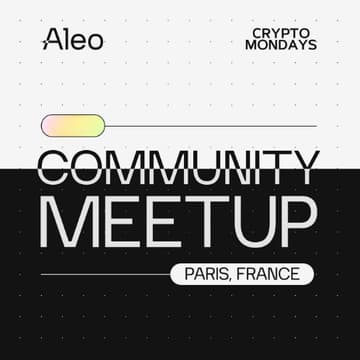 Cover Image for Aleo x Crypto Mondays