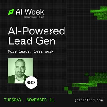 Cover Image for AI-Powered Lead Gen: More Leads, Less Work