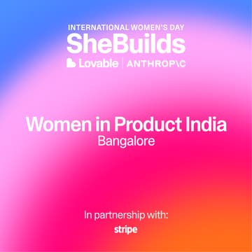 Cover Image for Lovable x WIP India SheBuilds