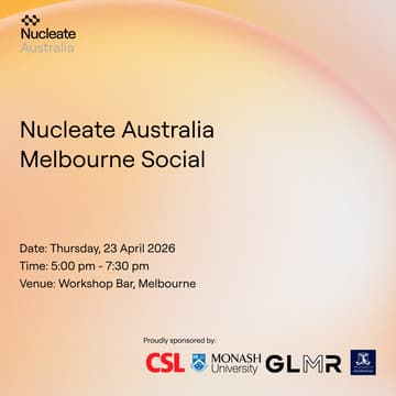 Cover Image for Nucleate Australia - Melbourne Social