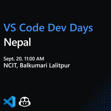 Cover Image for VS Code Dev Day Nepal