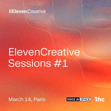 Cover Image for ElevenCreative Sessions #1
