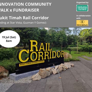 Cover Image for Innovation community nature walk (Tech Brews x Venturing Humans)
