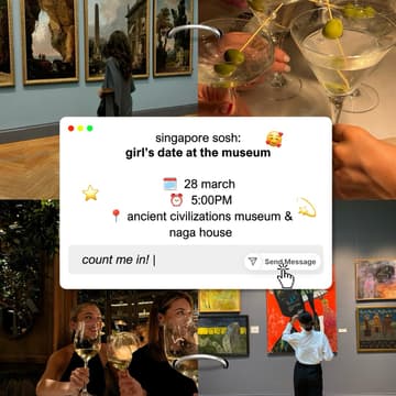 Cover Image for singapore sosh x girls' date at the museum