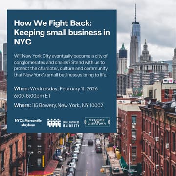 Cover Image for How We Fight Back: Keeping Small Businesses in NYC