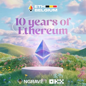 Cover Image for 10 Years of Ethereum: ETHBelgium Community Meetup