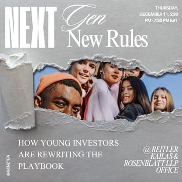 Cover Image for NEXT GEN, NEW RULES: How Young Investors Are Rewriting the Playbook