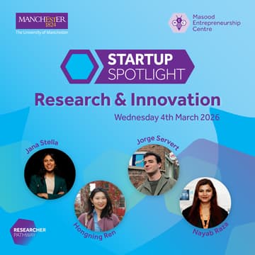 Cover Image for Startup Spotlight: Research & Innovation