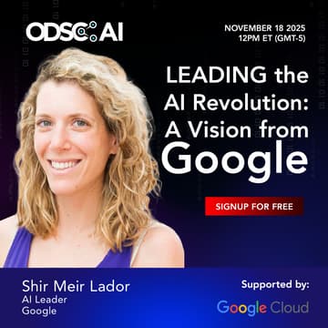 Cover Image for WEBINAR "Leading the AI Revolution: A Vision from Google"