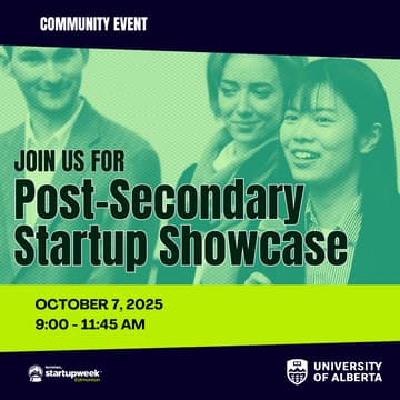 Cover Image for Post-Secondary Startup Showcase