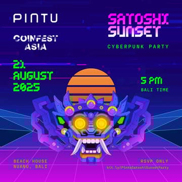 Cover Image for Pintu Satoshi Sunset Party!