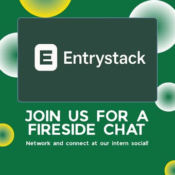 Cover Image for Entrystack Fireside Panel // Let's talk internships