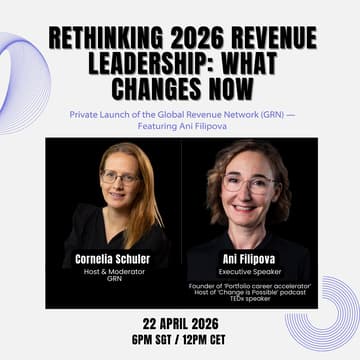 Cover Image for Rethinking 2026 Revenue Leadership: What Changes Now