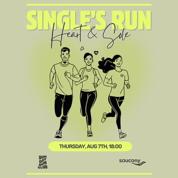 Cover Image for SRC Single's Run HEART & SOLE x Saucony