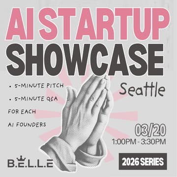 Cover Image for Seattle AI Startup Showcase in March