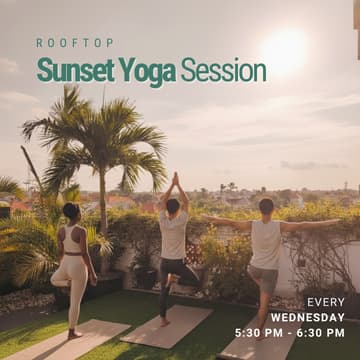 Cover Image for Rooftop Sunset Yoga