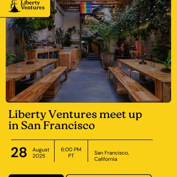 Cover Image for Liberty Ventures MeetUp – San Francisco