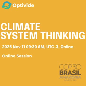 Cover Image for Climate System Thinking: Explore Futures with Current Action at COP30