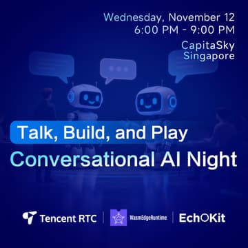 Cover Image for Talk, Build, and Play: Conversational AI Night
