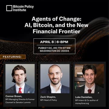 Cover Image for Agents of Change: AI, Bitcoin, and the New Financial Frontier