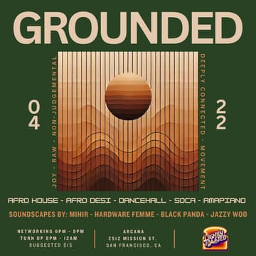 Cover Image for GROUNDED: An Earth Day Networking & Dance Party