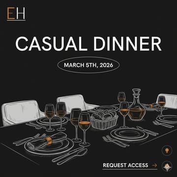 Cover Image for Casual Private Dinner