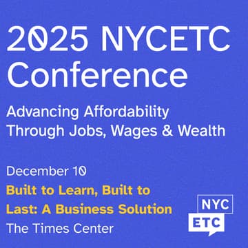 Cover Image for 2025 NYCETC Conference — Built to Learn, Built to Last: A Business Solution