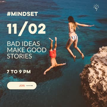 Cover Image for Bad Ideas Make Good Stories - Community Nights Series