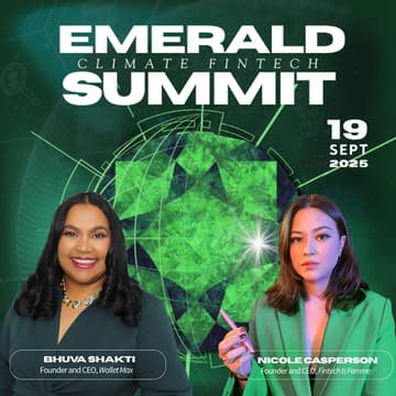 Cover Image for Wallet Max and Fintech Is Femme Present: The Emerald Climate Fintech Summit 2025
