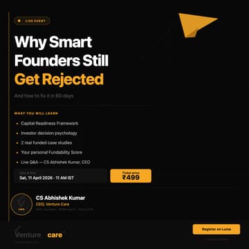 Cover Image for Why Smart Founders Are Still Getting Rejected by Investors in 2026 — And How to Fix It in 60 Days