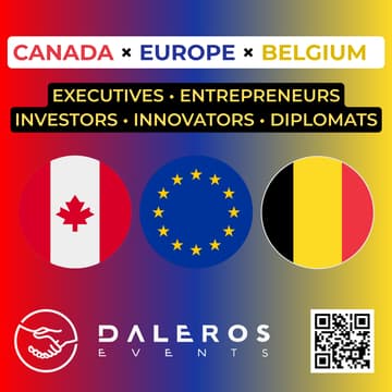 Cover Image for 🇨🇦 Canada 🇪🇺 Europe 🇧🇪 Belgium Business Networking — Innovators • Entrepreneurs • Diplomats | DECA EUROPE by DALEROS EVENTS