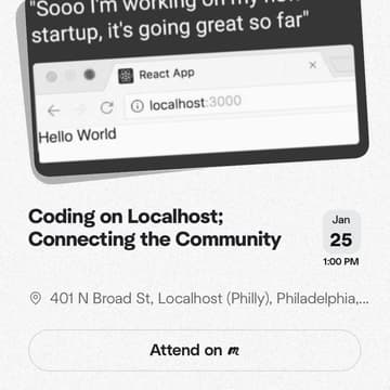 Cover Image for Coding on Localhost; Connecting the Community