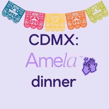 Cover Image for CDMX: Amela Dinner 🍷💜