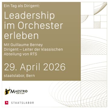 Cover Image for Ein Tag als Dirigent: Leadership im Orchester erleben