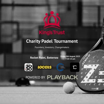 Cover Image for Charity Padel Tournament: Founders, Investors, Changemakers (Forbes 30 Under 30, WEF Global Shapers, Horizon, Locals etc.)