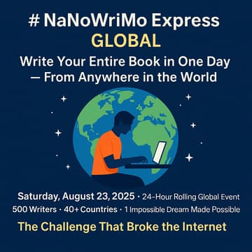 Cover Image for 🌍 NaNoWriMo Express GLOBAL
