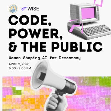 Cover Image for Code, Power, and the Public: Women Shaping AI for Democracy