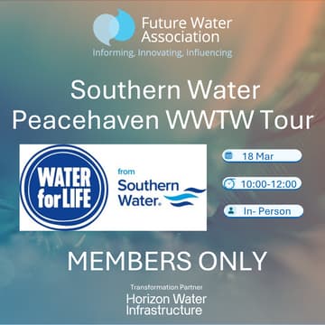 Cover Image for Members only: Southern Water Peacehaven WWTW Tour